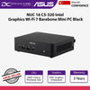 ASUS NUC 16 C5-320 Intel Graphics Wi-Fi 7 Barebone Mini PC Black - 199291618442