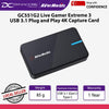 Avermedia GC551G2 Live Gamer Extreme 3 USB 3.1 Plug and Play 4K Capture Card - 4711289500117