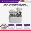 Creative Zen Air SXFI Lightweight True Wireless Earbuds with Super X-Fi Spaital Audio - Grey - 054651196230