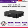 ASUS NUC 16 C3-304 Intel Graphics Wi-Fi 7 Barebone Mini PC Black - 199291618435