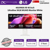 LG 40U990A-W 40 Inch Ultrafine 5K2K WUHD Thunderbolt 5 120Hz Nano IPS Curved Monitor White - LG40U990A-W