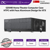 SilverStone GD09B Home Theater Computer Case HTPC with Faux Aluminum Design for ATX - SST-GD09B