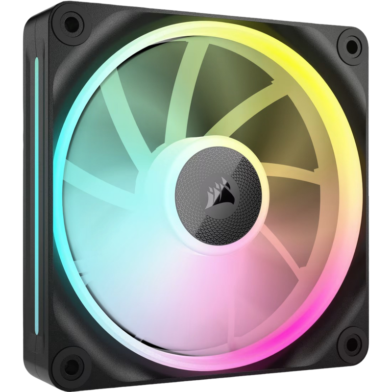 Corsair iCUE Link LX120 RGB 120mm Expansion Case PWM Fan Single Pack - Black - 840006682882