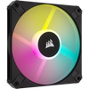 Corsair iCUE AF120 RGB SLIM 120mm PWM Fluid Dynamic RGB Fan Single Pack - Black - 840006693741