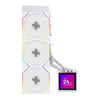 Lian Li Hydroshift II LCD-S 360TL All-in-One CPU Liquid Cooler with LCD Display White - 4718466021373