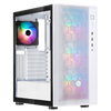 SilverStone FAR1W-PRO-V2 Stylish and Distinct Tempered Glass Mid Tower ATX Computer Case White - SST-FAR1W-PRO-V2