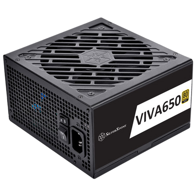 SilverStone VA650-G VIVA 650W 80 Plus Gold ATX Power Supply - SST-VA650-G