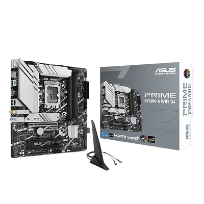 Asus PRIME B760M-A WIFI D4 Intel B760 (LGA 1700) mATX motherboard - 4711081982678