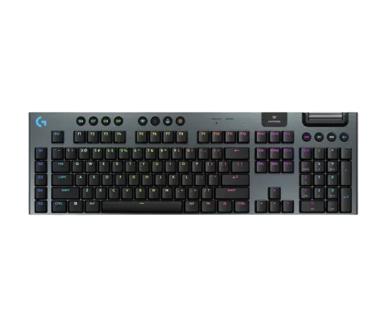 Logitech G915 X Lightspeed Low-Profile Wireless Gaming Keyboard Tactile Switches - Black - 097855194916