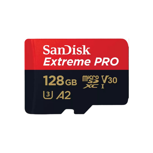 SanDisk Extreme Pro microSD Card SQXCD 128GB - 619659188528