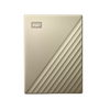 WD My Passport Ultra 4TB USB-C Portable HDD Gold Transfer Rate up to 5Gb/s - 718037873886