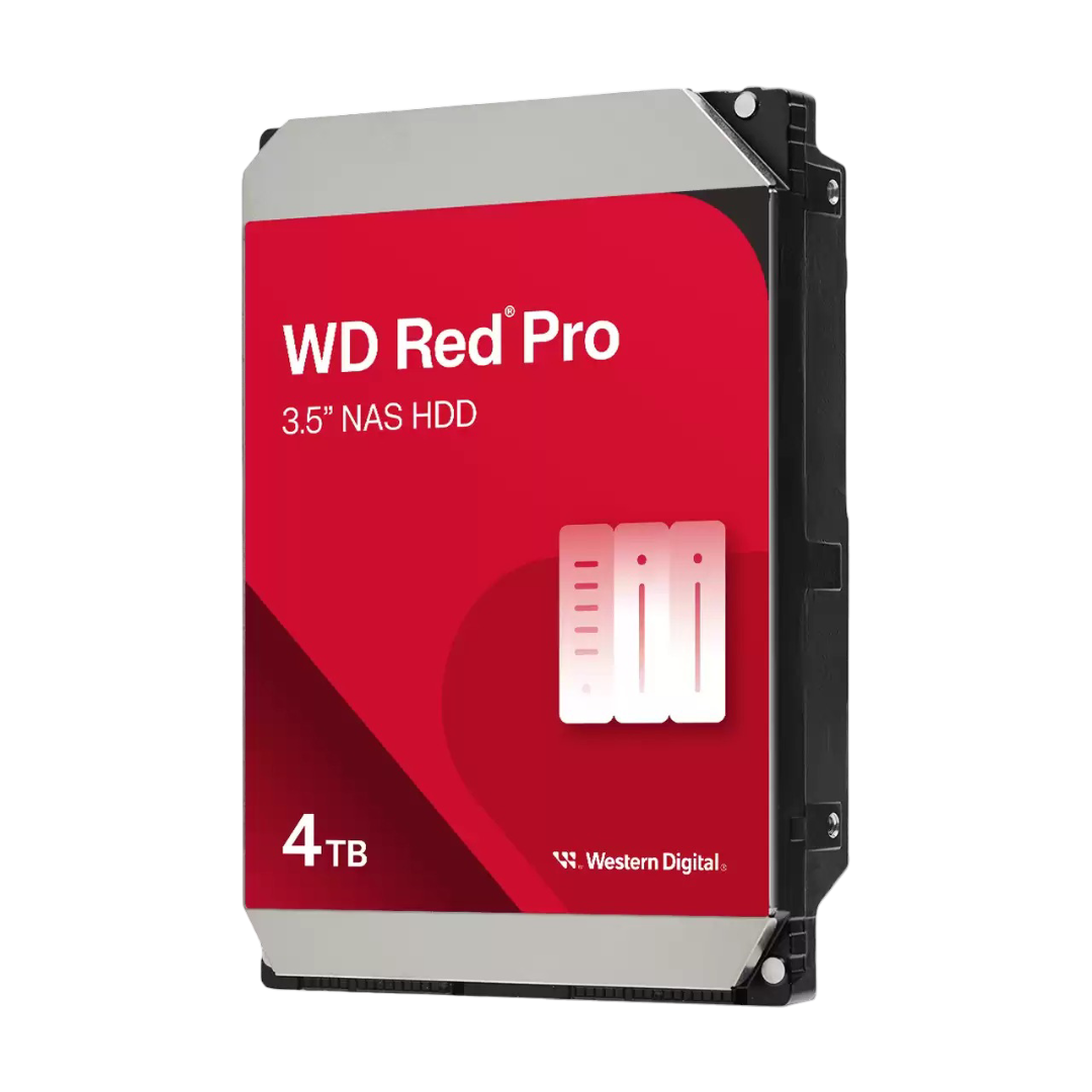 WD Red Pro 3.5" 4TB NAS HDD 256MB 7200RPM SATA  - WD4005FFBX