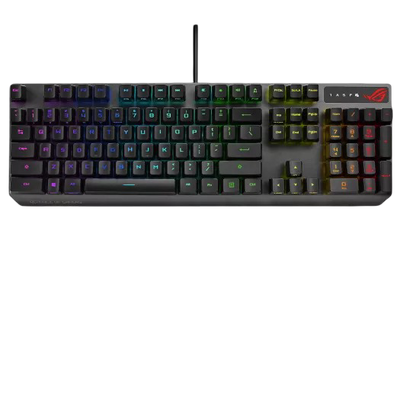 ASUS ROG Strix Scope RX Optical RGB Gaming Keyboard with ROG Red Optical Mechanical Switch, Windows 10/11 OS - 192876812907