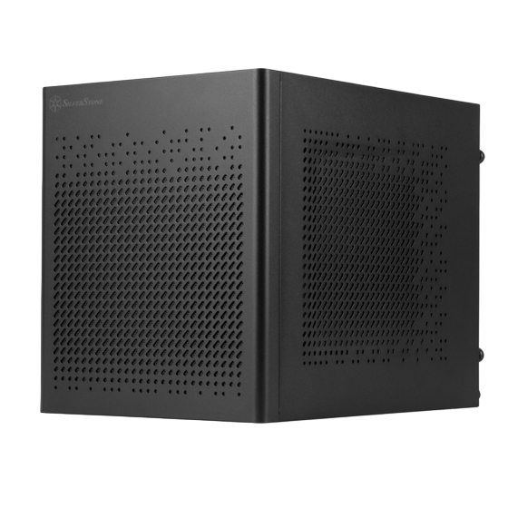 SilverStone SG16B SG16W Mini-ITX Small Form Factor case with All Steel Construction - Black - SST-SG16B