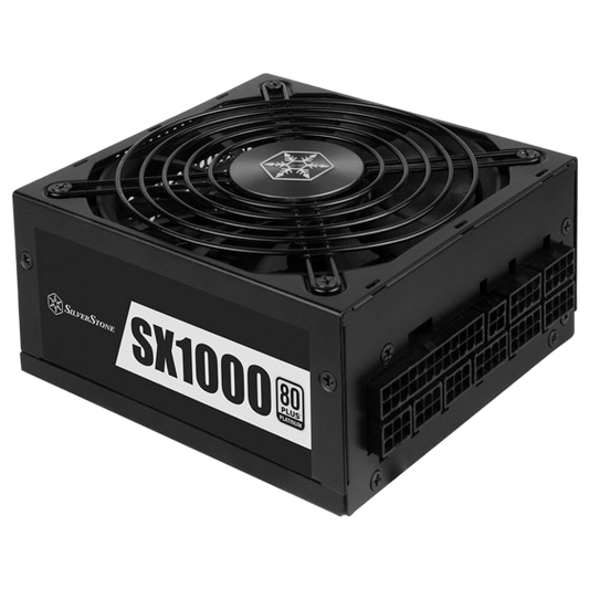 SilverStone SX1000-LPT Platinum 80 Plus Platinum 1000W Fully Modular Power Supply - SST-SX1000-LPT