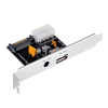 SilverStone ECP01 Dual output Power Adapter Card with 12V DC jack Up to 5A and 5V USB Type-A Port - SST-ECP01