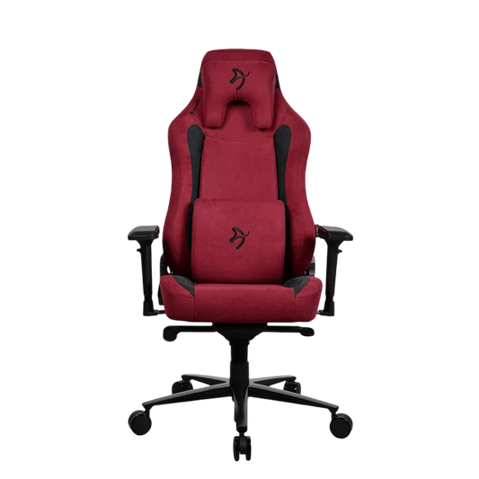 Arozzi Vernazza Supersoft Fabric Gaming Chair - Bordeaux - VERNAZZA-SPSF-BDX