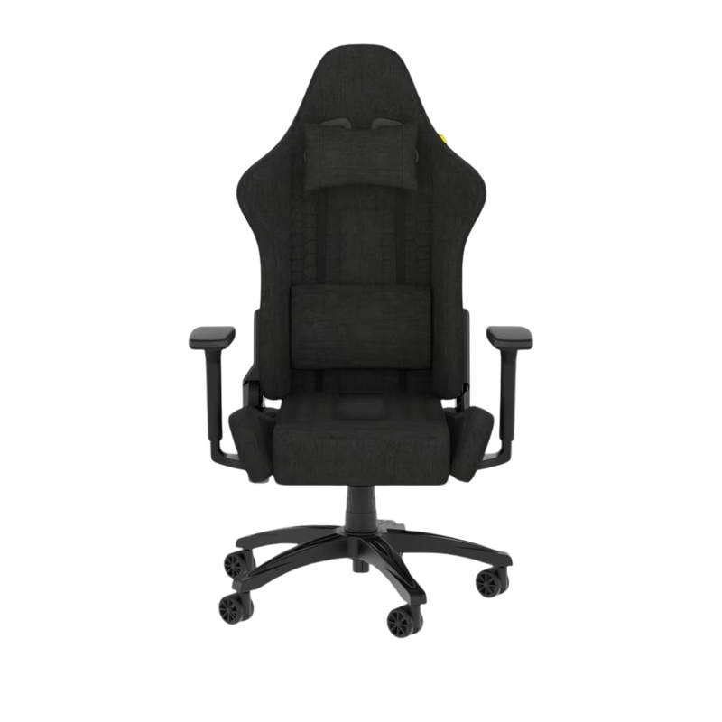 Corsair TC100 Relaxed Fabric Gaming Chair Black - 840006694915