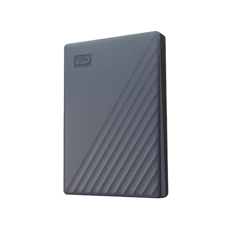 My Passport, Works with USB-C™ - 4TB (Silicon Grey) - 718037902869