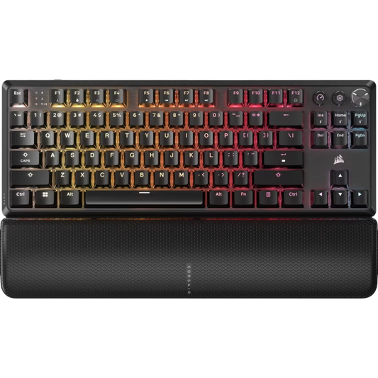 Corsair K70 Core TKL Wireless RGB Mechanical Gaming Keyboard Corsair MLX Red v2 Linear Switches - 840006678939