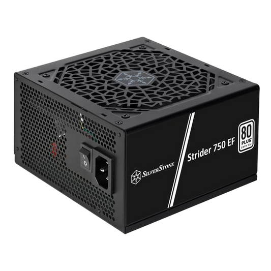 SilverStone Strider ST750-EF 750W 80 Plus Gold ATX Power Supply - SST-ST750-EF