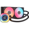 Corsair iCUE LINK TITAN 240 RX LCD Liquid CPU Cooler - Black - 840440482949