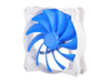 SilverStone FQ141 140mm Ultra Quiet PWM Fan Blue Blade White Frame - SST-FQ141