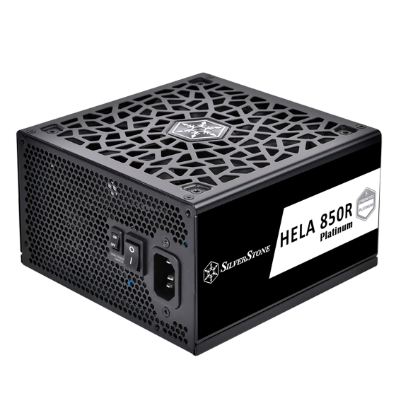 SilverStone HA850R-PM HELA 850R Platinum 850W PCIe 5.0 Fully Modular ATX 3.0 Power Supply - SST-HA850R-PM