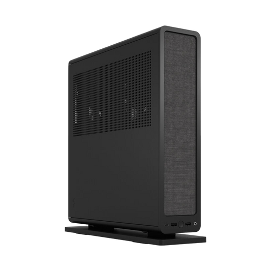 Fractal Design Ridge Mini-ITX Slim Small Form Factor PC Case - Black - FDRIDGEITXBLK