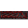 Corsair K60 PRO Mechanical Gaming Keyboard Cherry Mechanical Keyswitches Red LED - Black - 840006626398