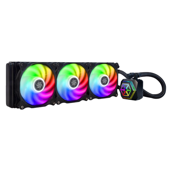 SilverStone PF360-ARGB Permafrost 360mm All in One Multi-Chamber Addressable RGB CPU Liquid Cooler - SST-PF360-ARGB