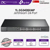 TP-Link TL-SG3428XMP JetStream 24-Port and 4-Port 10GE SFP+ L2+ Managed Switch with 24-Port PoE+ - 6935364030773