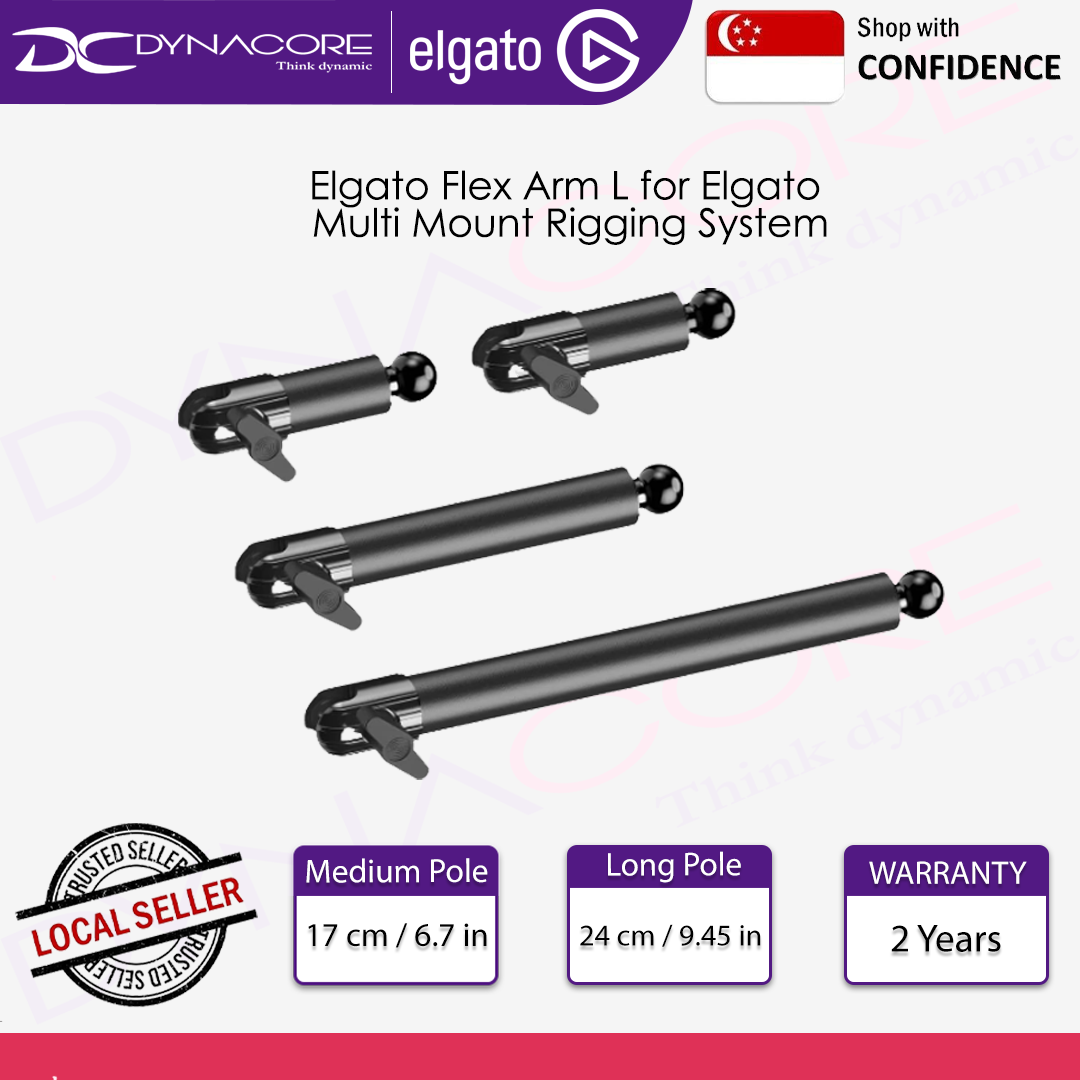 Elgato Flex Arm L for Elgato Multi Mount Rigging System - 840006608851