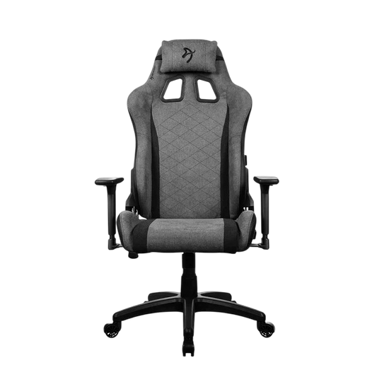 Arozzi Avanti Soft Fabric Gaming Chair - Ash - AVANTI-SFB-ASH