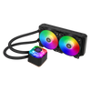 SilverStone IG240P-ARGB IceGem 240P 240mm ARGB AIO Liquid Cooler with 2 x 120mm ARGB Fans - SST-IG240P-ARGB