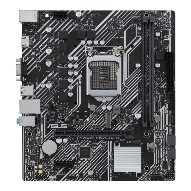 Asus Prime H510M-K Intel H470 1200 Micro ATX DDR4 Motherboard - 4711387113196