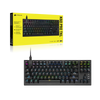 Corsair K60 RGB PRO TKL Tenkeyless Optical Mechanical Gaming Keyboard Corsair OPX Switch - Black - 840006660644