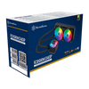 SilverStone IG240P-ARGB IceGem 240P 240mm ARGB AIO Liquid Cooler with 2 x 120mm ARGB Fans - SST-IG240P-ARGB