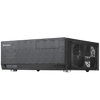 SilverStone GD09B Home Theater Computer Case HTPC with Faux Aluminum Design for ATX - SST-GD09B