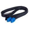 SilverStone PP14-PCIE Dual PCIe 8 pin (PSU) to 12+4 pin (GPU) 12VHPWR PCIe Gen5 Cable Black - SST-PP14-PCIE