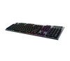 Logitech G915 X Lightspeed Low-Profile Wireless Gaming Keyboard Tactile Switches - Black - 097855194916
