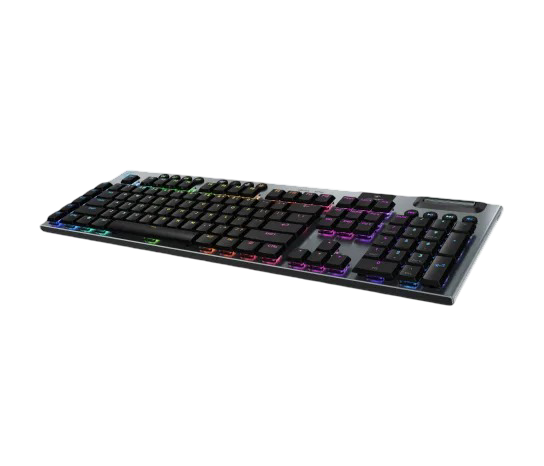 Logitech G915 X Lightspeed Low-Profile Wireless Gaming Keyboard Tactile Switches - Black - 97855194916