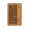 DarkFlash WD200 M-ATX PC Case Mini Tower MATX Case with Wood Type C Port Black - WD200 BLACK (TYPE C)