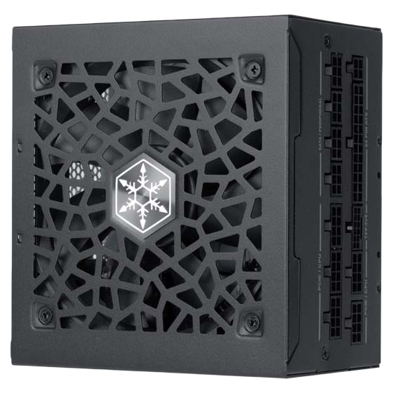 SilverStone HA850R-PMA 850W PCIe 5 80 Plus Platinum Fully Modular ATX Power Supply - SST-HA850R-PMA