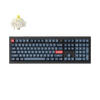Keychron V6 Max QMK/VIA Wireless Custom Mechanical Keyboard - Carbon Black - Banana - 4895248868958