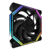 DarkFlash INF34 120MM ARGB CPU Cooling PC Case Fan 1 Pack Black - INF34 BLACK (1PK)