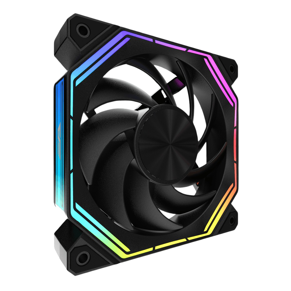 DarkFlash INF34 120MM ARGB CPU Cooling PC Case Fan 1 Pack Black - INF34 BLACK (1PK)