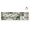 Keychron Q6  Max QMK/VIA Wireless Custom Mechanical Keyboard - Shell White - Gateron Jupiter Red - 4895248865773