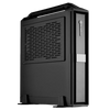 SilverStone ML08B-H Mini-ITX Slim Small Form Factor PC Case with Handle Black - SST-ML08B-H