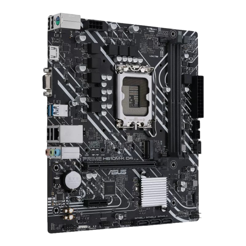 ASUS Prime H610M-K D4 Intel LGA 1700 Micro ATX DDR4 Motherboard - 4711081565505